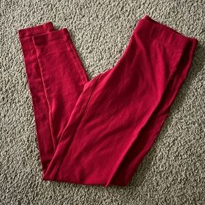 Red Leggings
